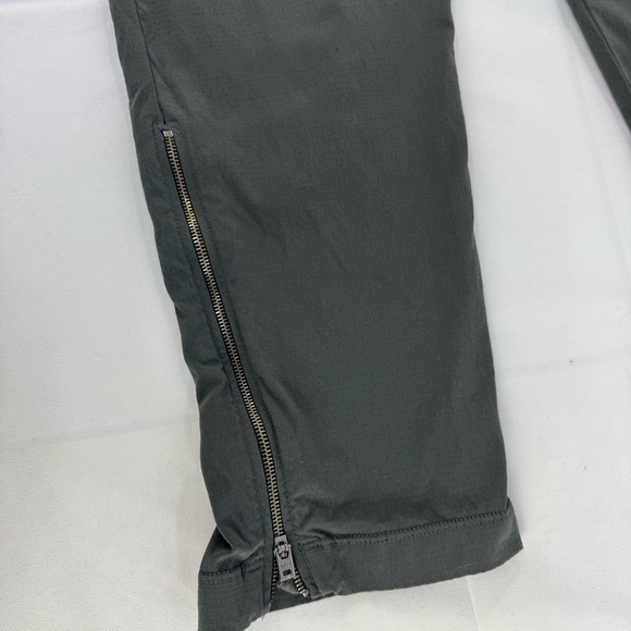 Athleta Trekkie North Joggers Gray and Black with zippers at ankles women’s 8 - Picture 10 of 14